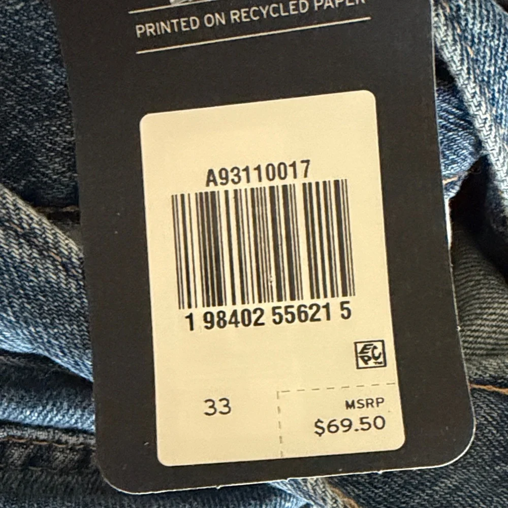 Levi's Baggy Blue Denim Shorts